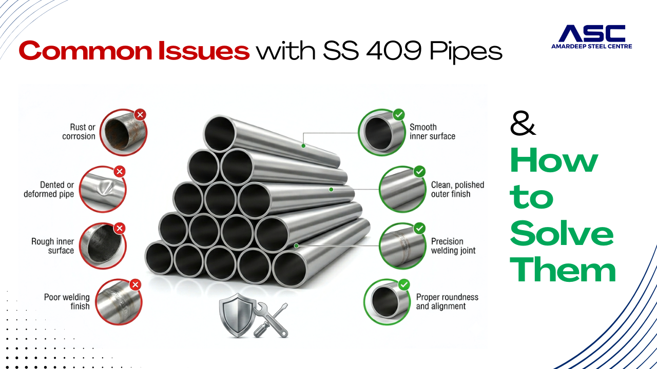 Distorted Ss Pipe Common Issues with SS 409 Pipes & Solutions | Complete Guide