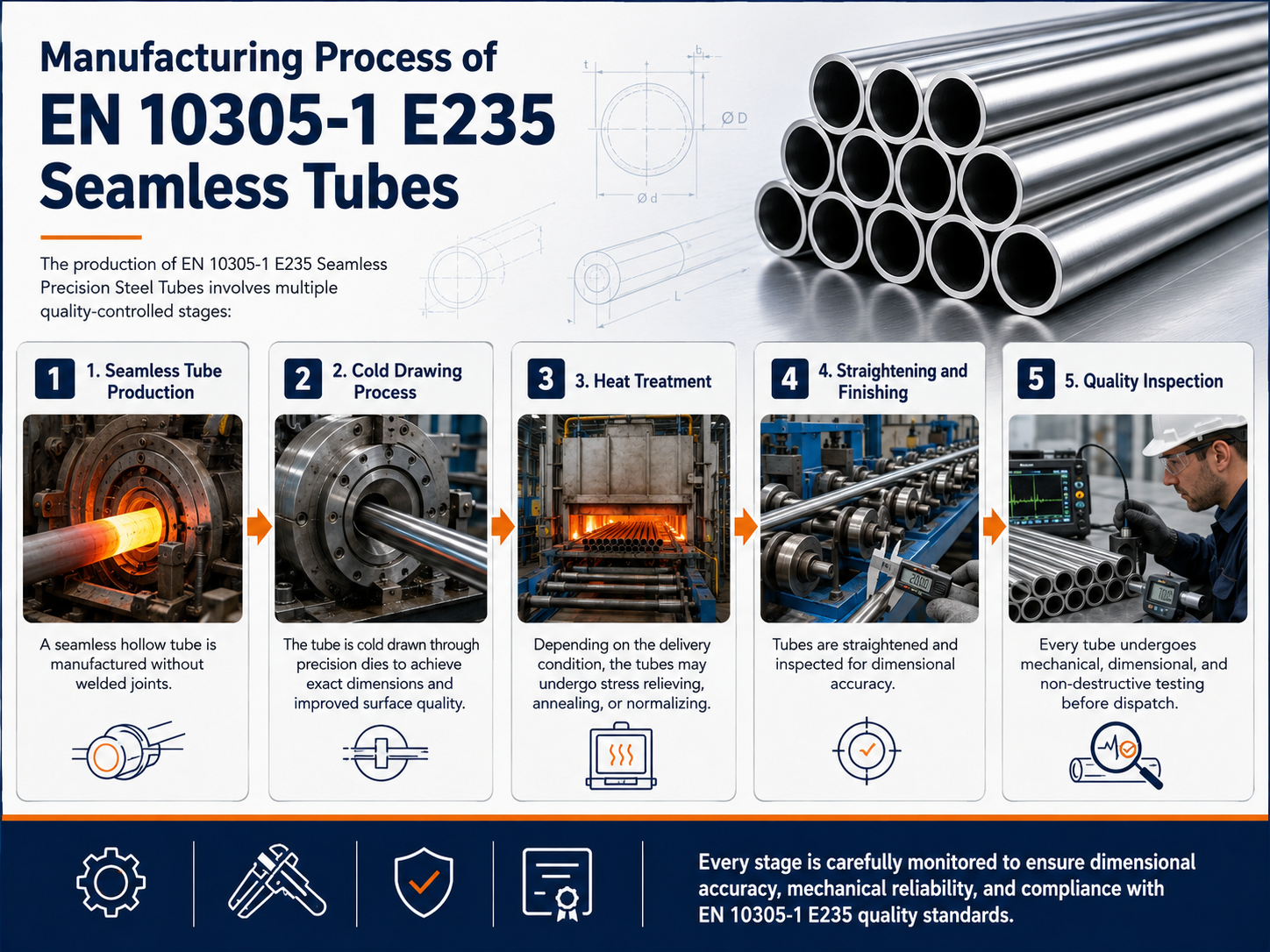 manufacturing-process-of-en-10305-1-e235-seamless-tubes